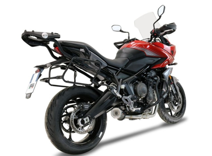 Sistem de evacuare complet GPR M3 Black Titanium E5.CO.Y.230.1.CAT.M3.BT Matte Black including removable db killer and catalyst pentru YAMAHA Tracer 9 2025-2026 [8]