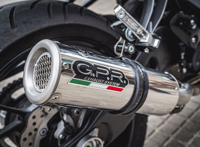 Sistem de evacuare complet GPR M3 E5.CO.Y.218.CAT.M3.IT Brushed Stainless steel including removable db killer and catalyst [8]