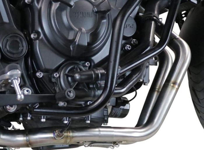 Sistem de evacuare complet GPR NEW GRAND PRIX EVO TITANIUM E5.Y.225.CAT.GPAN.TO Brushed Titanium including removable db killer and catalyst [8]