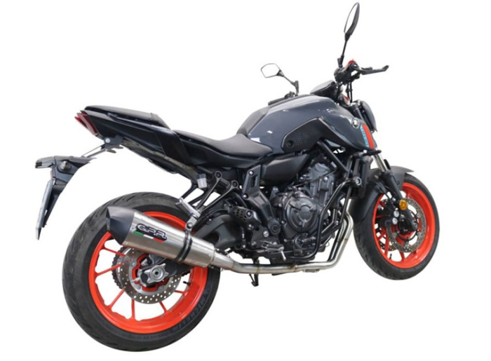 Sistem de evacuare complet GPR NEW GRAND PRIX EVO TITANIUM E5.Y.225.CAT.GPAN.TO Brushed Titanium including removable db killer and catalyst [9]