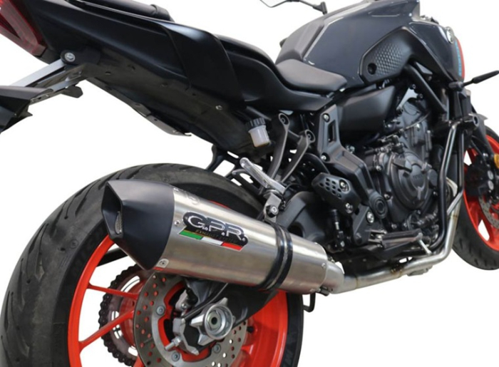 Sistem de evacuare complet GPR NEW GRAND PRIX EVO TITANIUM E5.Y.225.CAT.GPAN.TO Brushed Titanium including removable db killer and catalyst [10]