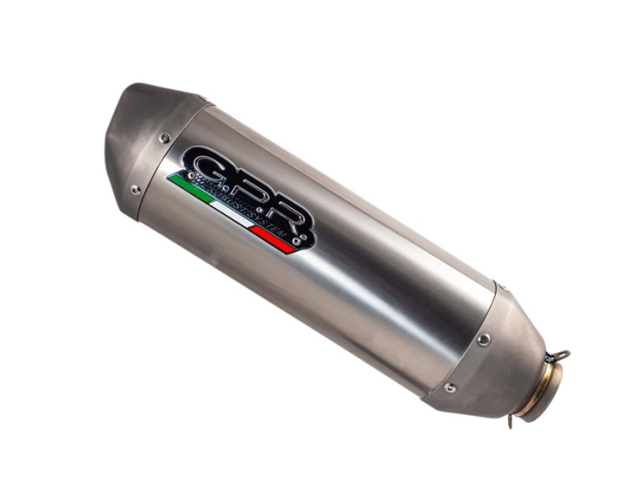 Sistem de evacuare complet GPR Pentacross Inox PNT.MX.72.1.FS.IO Brushed Stainless steel including removable db killer/spark arrestor [2]