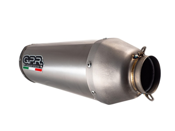 Sistem de evacuare complet GPR Pentacross Inox PNT.MX.72.1.FS.IO Brushed Stainless steel including removable db killer/spark arrestor [4]