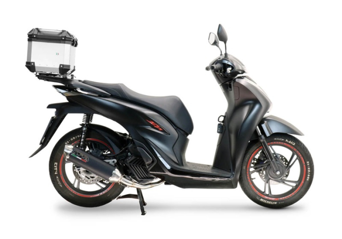 Sistem de evacuare complet GPR PENTASCOOTER HON.12.RACE.PN Matte Black including removable dbkiller [3]