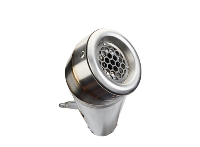 Sistem de evacuare complet GPR POWERCONE EVO E5.Y.225.CAT.PCEV Brushed Stainless steel including removable db killer and catalyst [6]