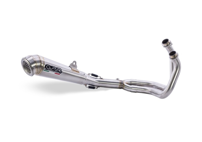 Sistem de evacuare complet GPR POWERCONE EVO Y.229.RACE.PCEV Brushed Stainless steel including removable db killer [2]