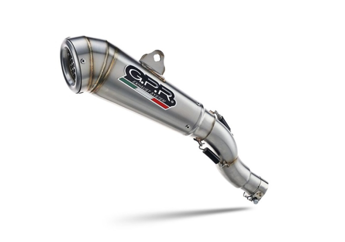 Sistem de evacuare complet GPR POWERCONE EVO Y.229.RACE.PCEV Brushed Stainless steel including removable db killer [3]