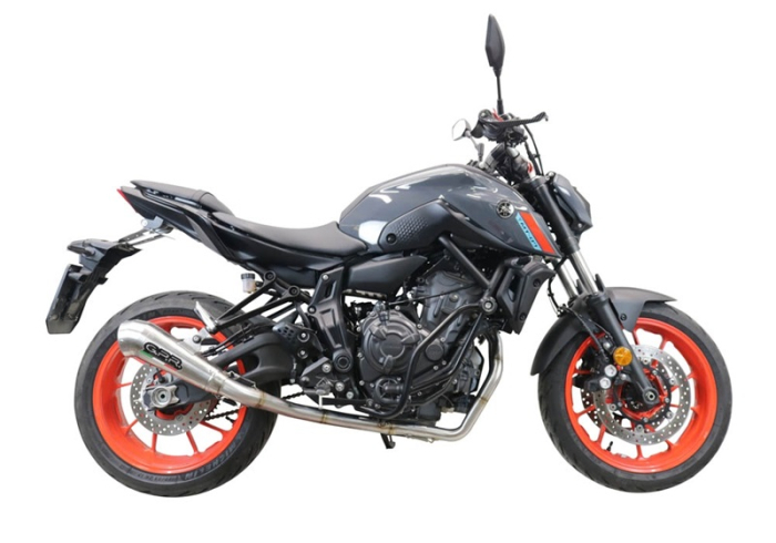 Sistem de evacuare complet GPR POWERCONE EVO Y.225.RACE.PCEV Brushed Stainless steel including removable db killer [6]