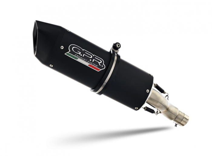 Sistem de evacuare complet GPR ROAD-STRADA CO.Y.224.RACEDB.FUNE Matte Black including removable db killer [3]