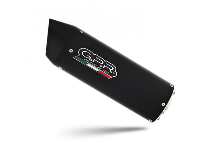 Sistem de evacuare complet GPR ROAD-STRADA CO.Y.224.RACEDB.FUNE Matte Black including removable db killer [5]