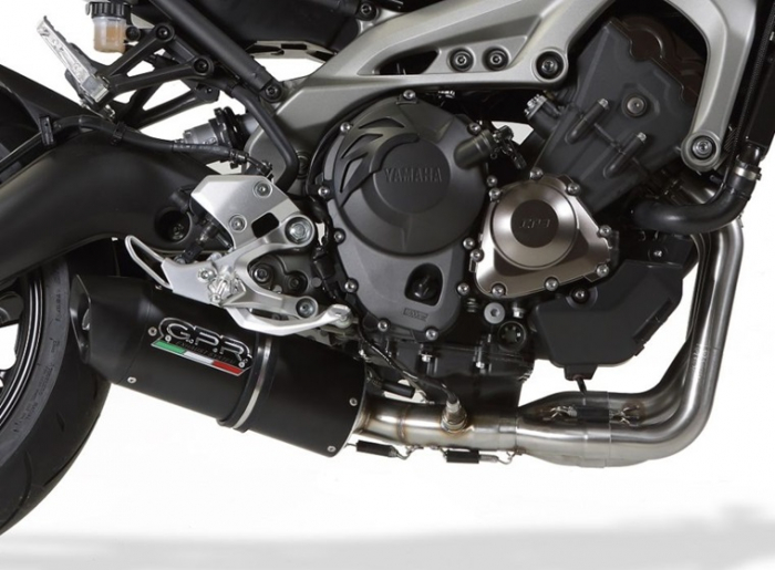 Sistem de evacuare complet GPR ROAD-STRADA CO.Y.224.RACEDB.FUNE Matte Black including removable db killer [6]