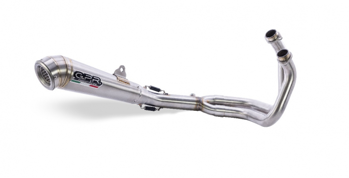 Sistem de evacuare complet GPR ROAD-STRADA E5.CO.K.172.3.CAT.PCEV Brushed Stainless steel including removable db killer and catalyst [2]