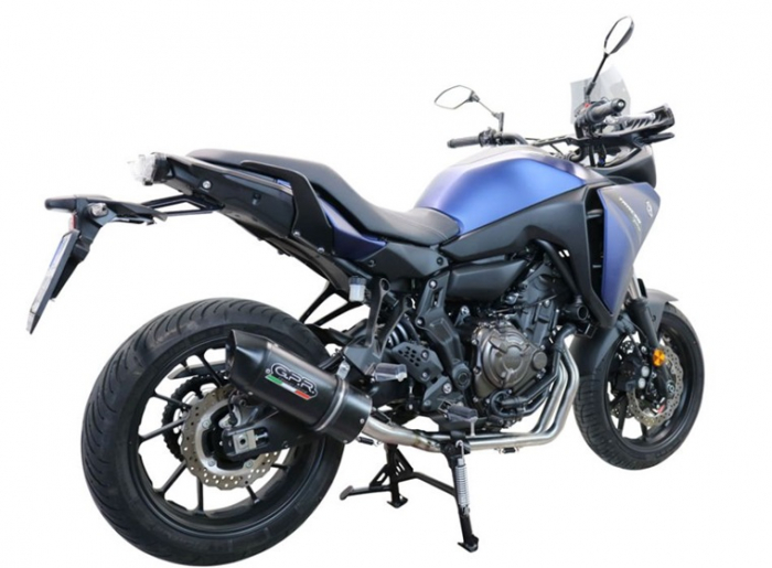 Sistem de evacuare complet GPR ROAD-STRADA E5.Y.337.3.CAT.FUNE Matte Black including removable db killer and catalyst [7]