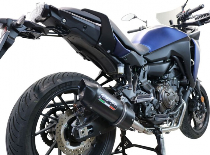 Sistem de evacuare complet GPR ROAD-STRADA E5.Y.337.3.CAT.FUNE Matte Black including removable db killer and catalyst [8]