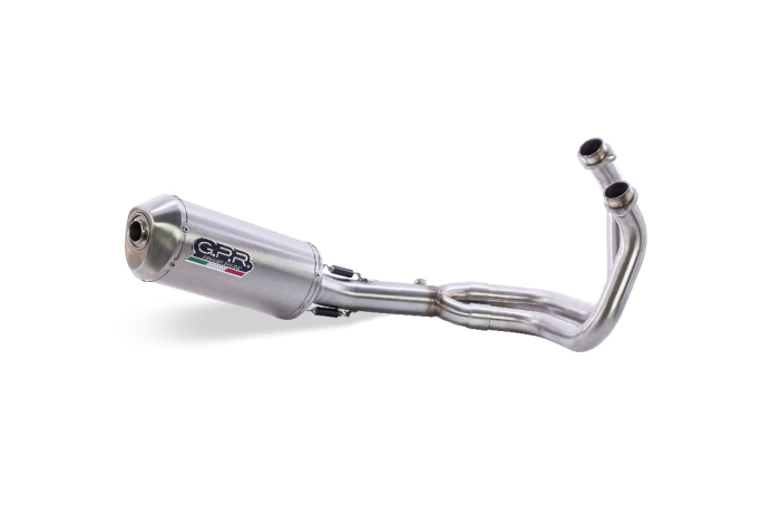Sistem de evacuare complet GPR SATINOX YA.CAT.11.SAT Brushed Stainless steel including removable db killer and catalyst [2]