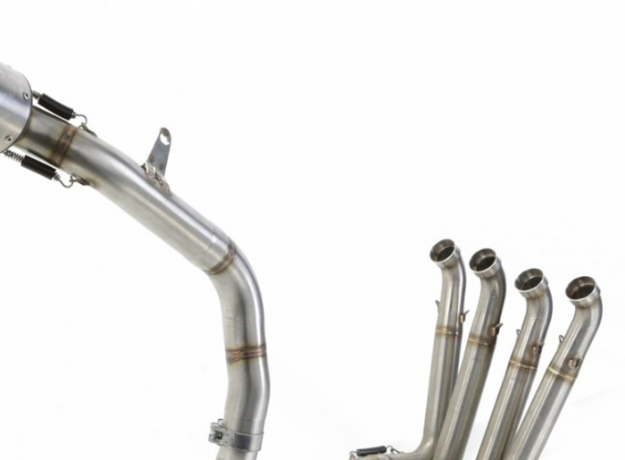 Sistem de evacuare complet GPR TIBURON CO.H.156.TIBTO Brushed Titanium including removable db killer and catalyst [9]