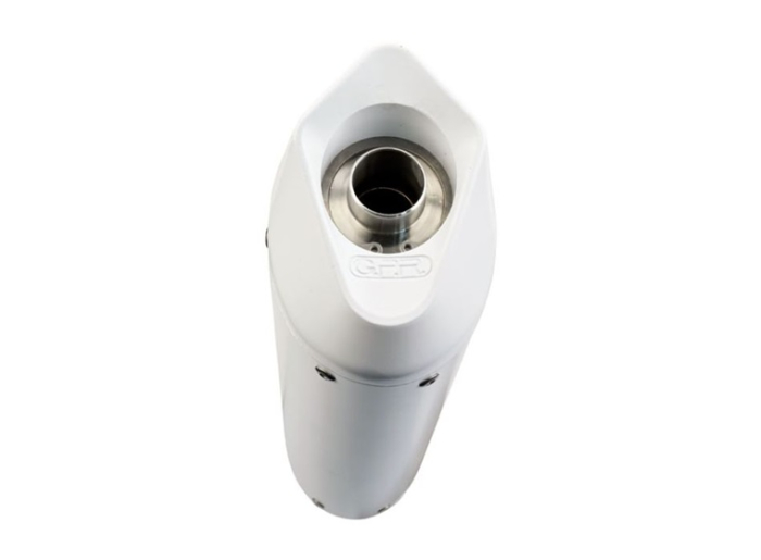 Slip-on exhaust GPR ALBUS CERAMIC H.248.RACEDB.ALB White glossy including link pipe and removable dbkiller [3]