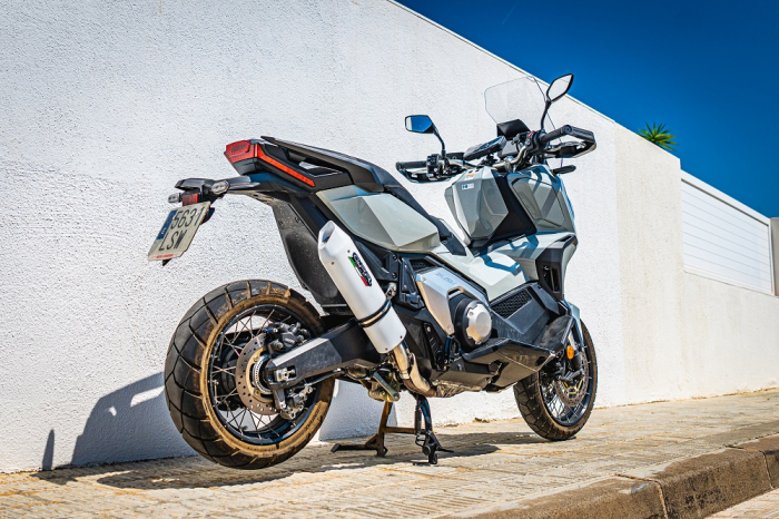 Slip-on exhaust GPR ALBUS EVO4 HON.269.ALBE5 White glossy including removable db killer and link pipe [3]