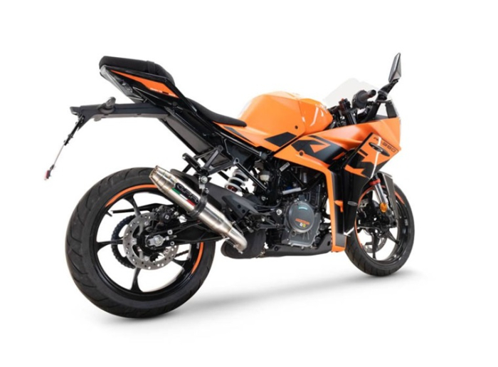 Slip-on exhaust GPR DEEPTONE INOX KT.209.1.RACE.DE Brushed Stainless steel including link pipe [6]