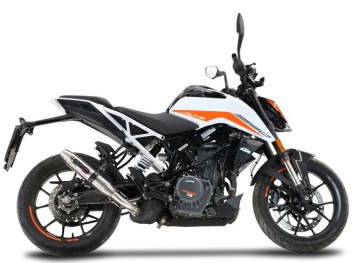 Slip-on exhaust GPR DEEPTONE INOX KT.209.RACE.DE Brushed Stainless steel including link pipe [5]