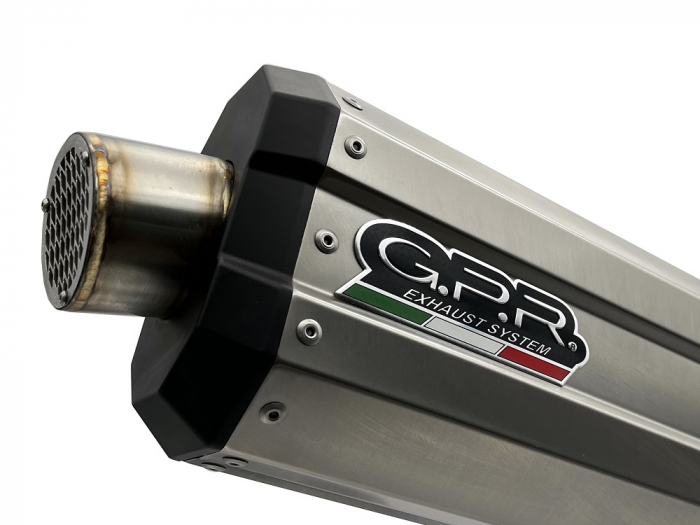 Sistem de evacuare complet GPR DUNE KT.106.RACEDB.DNTIT Brushed Titanium including removable db killer [3]