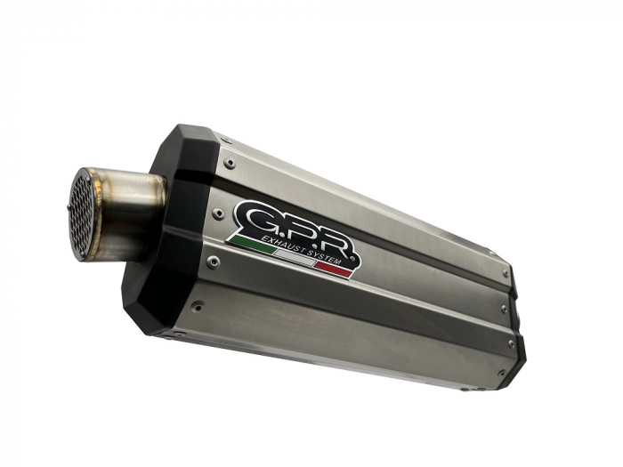 Sistem de evacuare complet GPR DUNE KT.106.RACEDB.DNTIT Brushed Titanium including removable db killer [4]