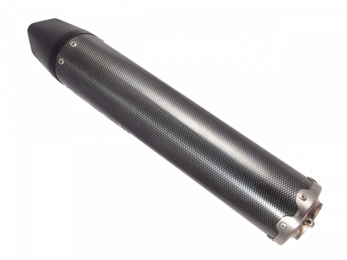 Mid-full system exhaust GPR FURORE S.15.FUPO Matte Black including removable db killer [2]