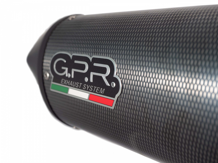 Mid-full system exhaust GPR FURORE S.15.FUPO Matte Black including removable db killer [3]