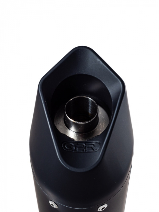 Dual slip-on exhaust GPR FURORE S.158.FUNE Matte Black including removable db killers and link pipes [6]