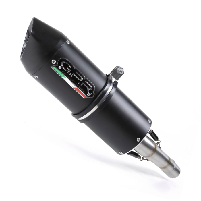 Slip-on exhaust GPR FURORE EVO4 E5.BM.94.FNE4 Matte Black including removable db killer and link pipe [3]