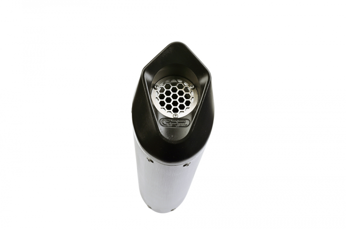 Slip-on exhaust GPR FURORE EVO4 E5.D.137.3.CAT.FUNE Matte Black including removable db killer, link pipe and catalyst [3]