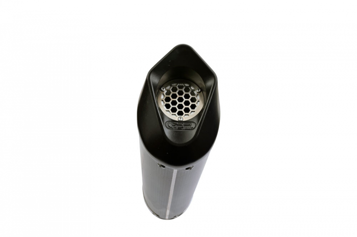 Slip-on exhaust GPR FURORE EVO4 E5.D.137.3.CAT.FUPO Matte Black including removable db killer, link pipe and catalyst [3]