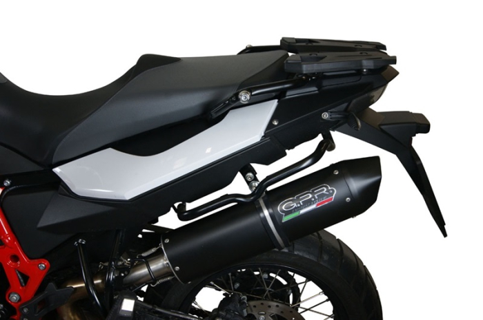 Slip-on exhaust GPR FURORE EVO4 NERO E4.BM.101.1.FNE4 Matte Black including removable db killer and link pipe [7]