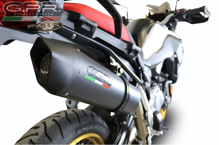 Slip-on exhaust GPR FURORE EVO4 NERO E5.BM.94.1.FNE4 Matte Black including removable db killer and link pipe [8]
