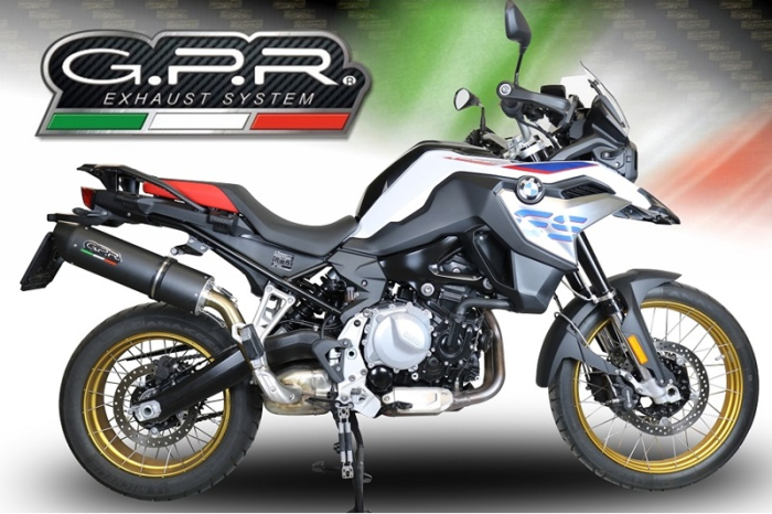 Slip-on exhaust GPR FURORE EVO4 NERO E5.BM.94.1.FNE4 Matte Black including removable db killer and link pipe [6]