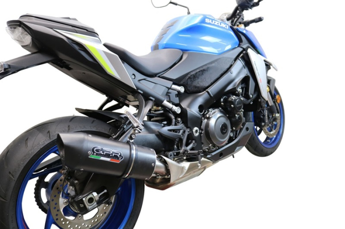 Slip-on exhaust GPR FURORE EVO4 NERO E5.S.192.A2.FNE4 Matte Black including removable db killer and link pipe [8]