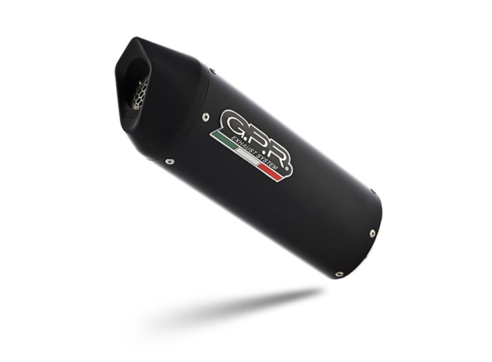 Slip-on exhaust GPR FURORE EVO4 NERO HON.262.1.FNE5 Matte Black including removable db killer and link pipe [2]