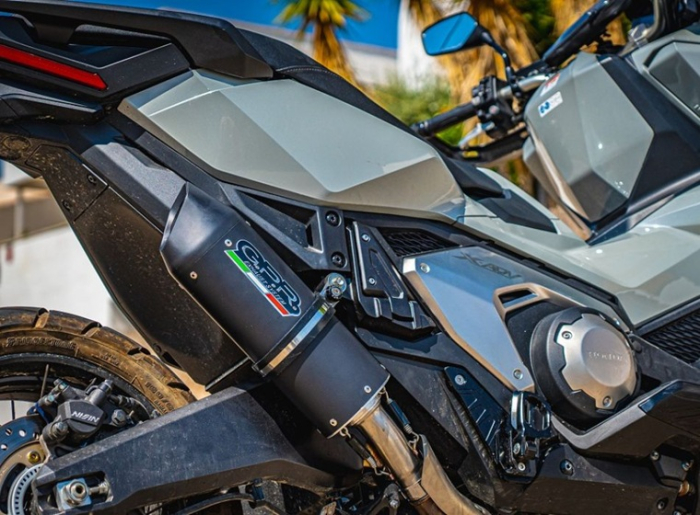 Slip-on exhaust GPR FURORE EVO4 NERO HON.269.1.FNE5 Matte Black including removable db killer and link pipe [11]