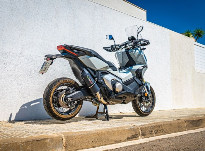 Slip-on exhaust GPR FURORE EVO4 NERO HON.269.1.FNE5 Matte Black including removable db killer and link pipe [8]