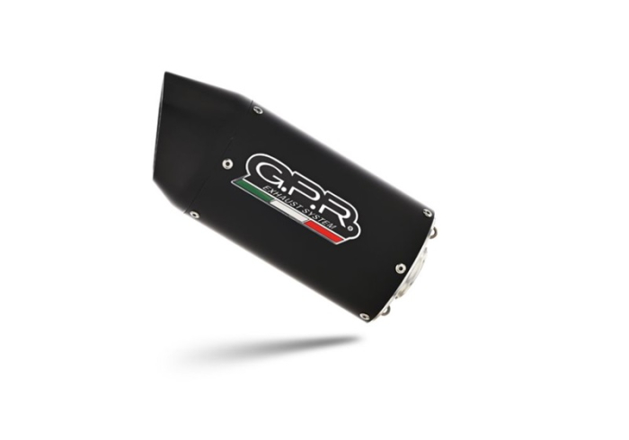 Slip-on exhaust GPR FURORE EVO4 NERO KT.209.1.FNE5 Matte Black including removable db killer and link pipe [2]