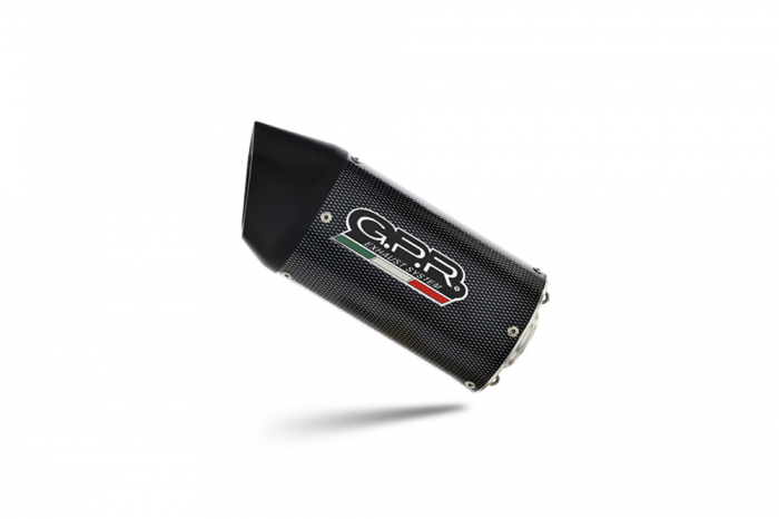 Slip-on exhaust GPR FURORE H.268.RACEDB.FUPO Matte Black including link pipe and removable db killer [2]