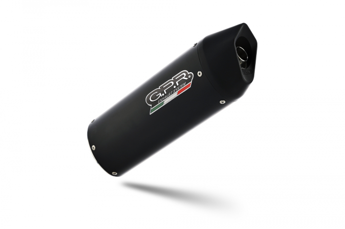Slip-on exhaust GPR FURORE KTM.CAT.43.1.FUNE Matte Black including removable db killer, link pipe and catalyst [2]