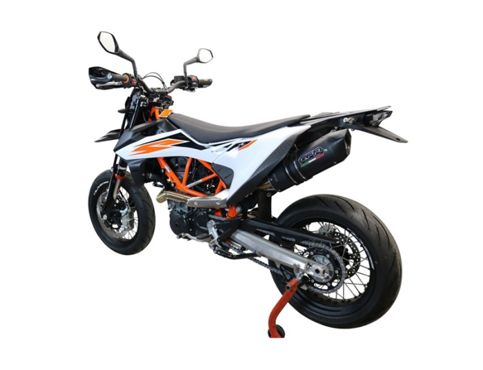 Slip-on exhaust GPR FURORE NERO KT.202.RACEDB.FUNE Matte Black including link pipe and removable dbkiller [6]