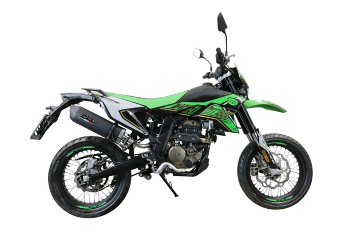 Slip-on exhaust GPR FURORE NERO KT.60.RACE.FUNE Matte Black including link pipe [5]