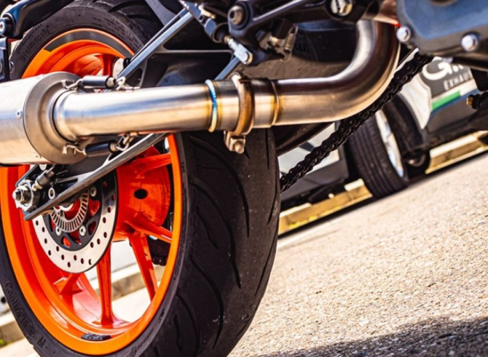 Slip-on exhaust GPR FURORE NERO KT.99.2.RACE.FUNE Matte Black including link pipe [5]