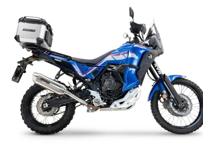 Slip-on exhaust GPR FURORE-X ACCIAIO INOX E5.Y.232.1.FUXIO Brushed Stainless steel including removable db killer and link pipe [3]