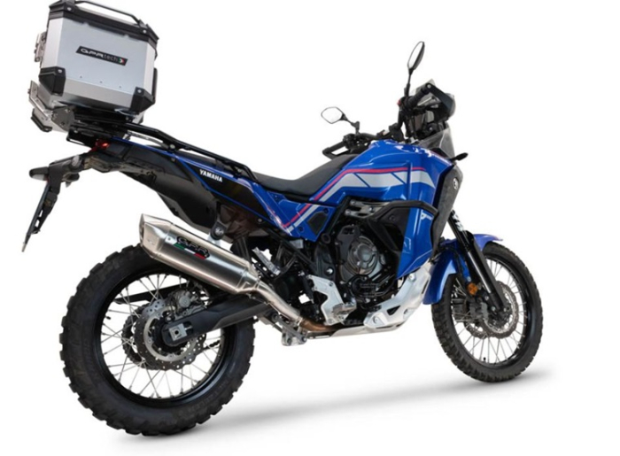 Slip-on exhaust GPR FURORE-X ACCIAIO INOX E5.Y.232.FUXIO Brushed Stainless steel including removable db killer and link pipe [4]