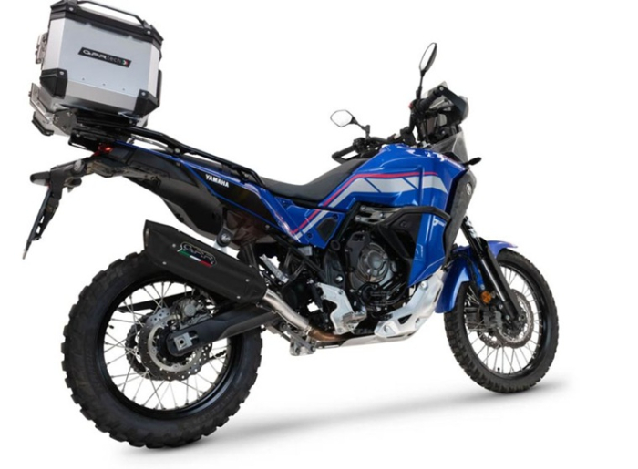 Slip-on exhaust GPR FURORE-X TITANIO NERO E5.Y.232.1.7.FUXTITBL Titanium Matte Black including removable db killer and link pipe [2]