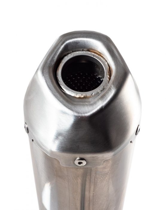 Slip-on exhaust GPR FURORE Y.66.1.FUNE Matte Black including removable db killer and link pipe [3]