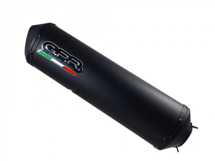 Slip-on exhaust GPR GHISA BMW.11.GHI Matte Black including removable db killer and link pipe [2]